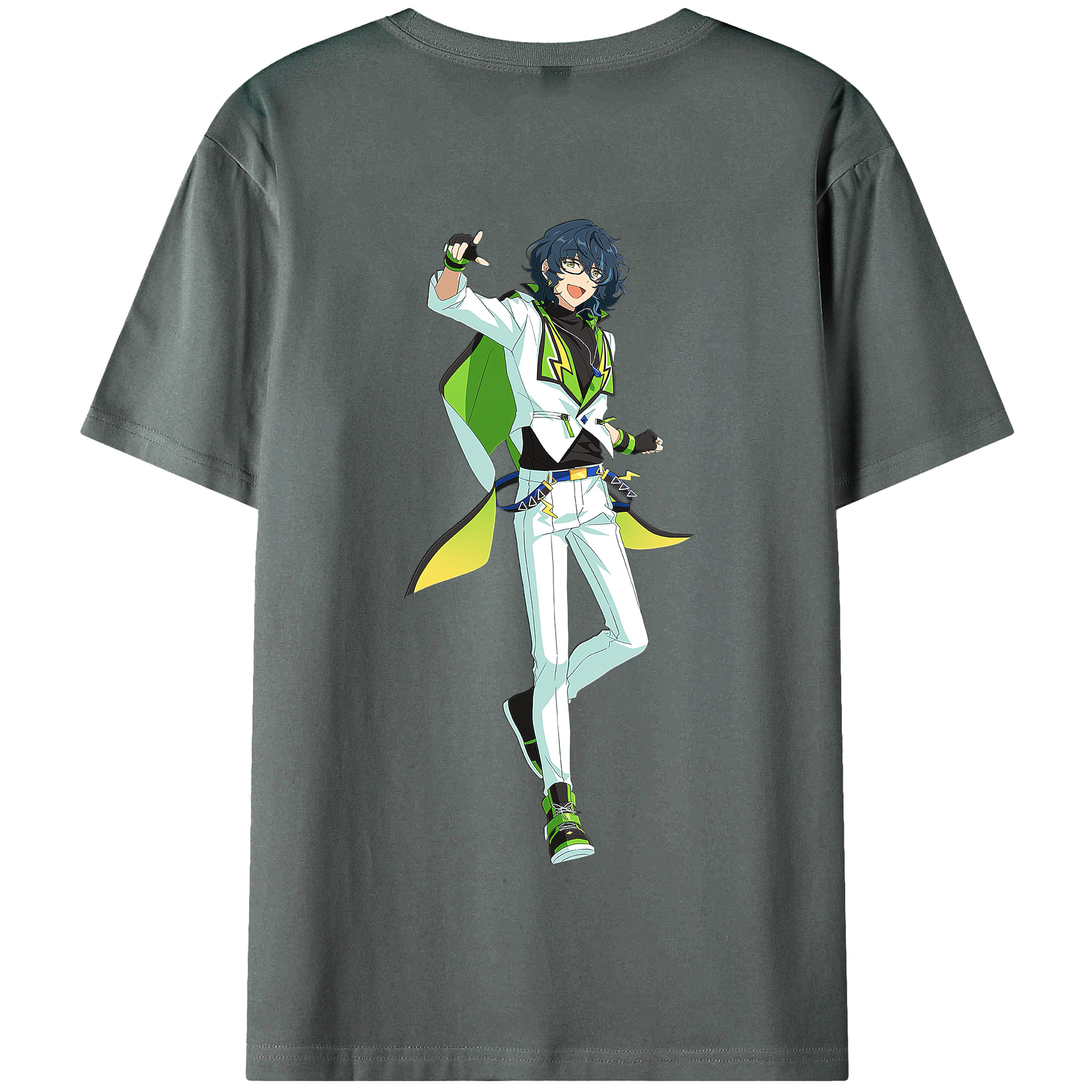（画像用） あんさんぶるスターズ! Ensemble Stars 綿100％半袖Tシャツ（背面プリント）